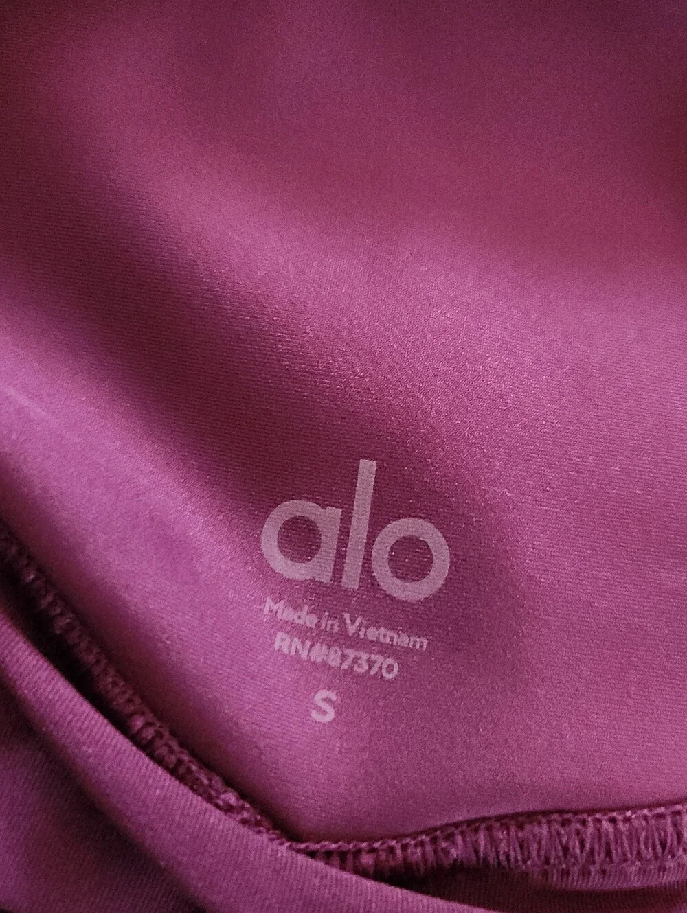 ALO Yoga Grand Slam Tennis Skirt Skort in Dark Plum